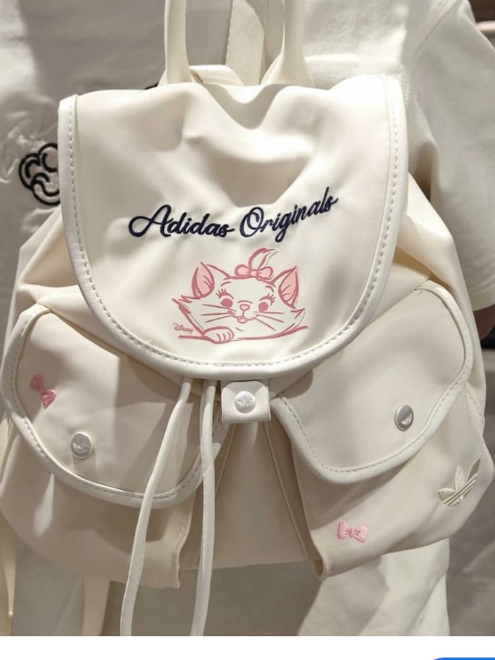 adidas Disney Marie White Backpack